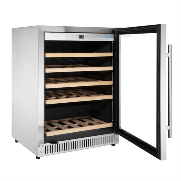 Polar G-Series Stainless Steel Wine Fridge 47 Bottle gm627