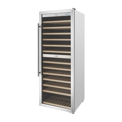 Polar G-Series Dual Zone Wine Fridge Stainless Steel 109 Bottle gm628