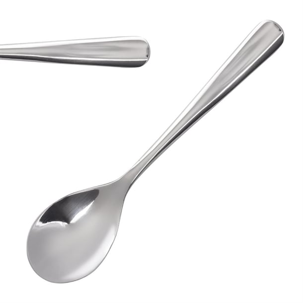 Olympia Roma 18/10 Stainless Steel Coffee Spoons (12 Pack) gm645