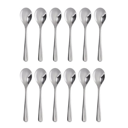 Olympia Roma 18/10 Stainless Steel Coffee Spoons (12 Pack) gm645