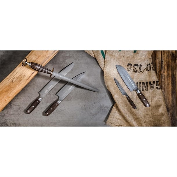 Dick DarkNitro Santoku Knife Brown 18cm gm651