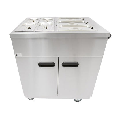 Parry Mobile Servery with Bain Marie Top 1887 gm707