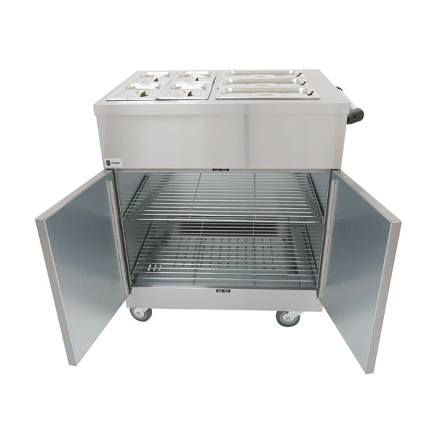 Parry Mobile Servery with Bain Marie Top 1887 gm707