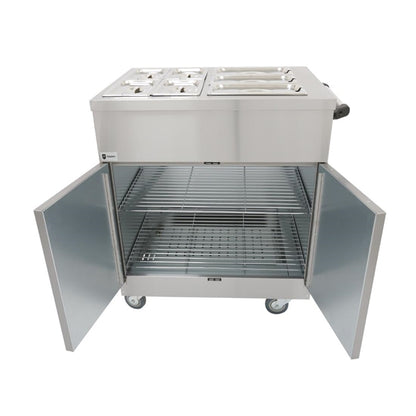 Parry Mobile Servery with Bain Marie Top 1887 gm707