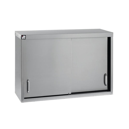 Parry WCS900 Stainless Steel Sliding Door Wall Cupboard 900mm gm733
