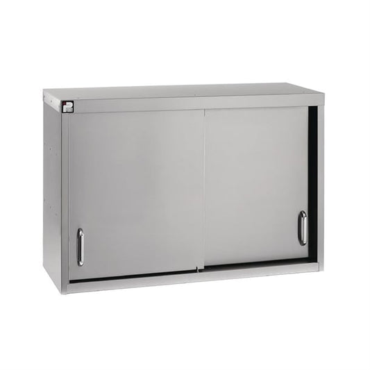 Parry WCS1500 Stainless Steel Sliding Door Wall Cupboard 1500mm gm762