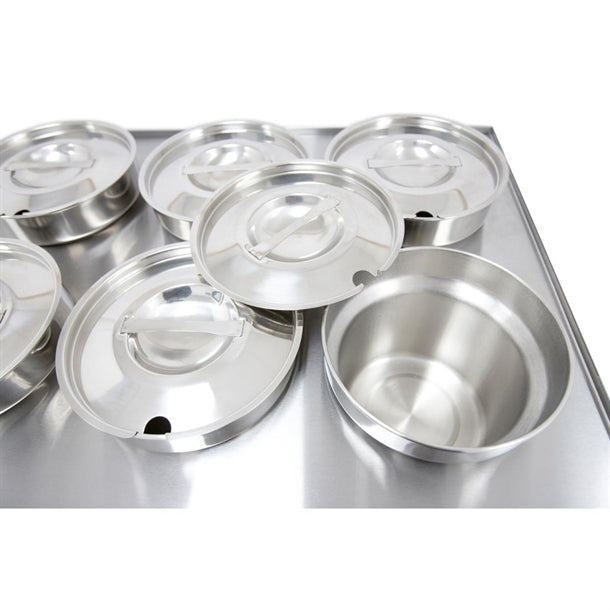 Parry 6 Pot Bain Marie NPWB6 gm763