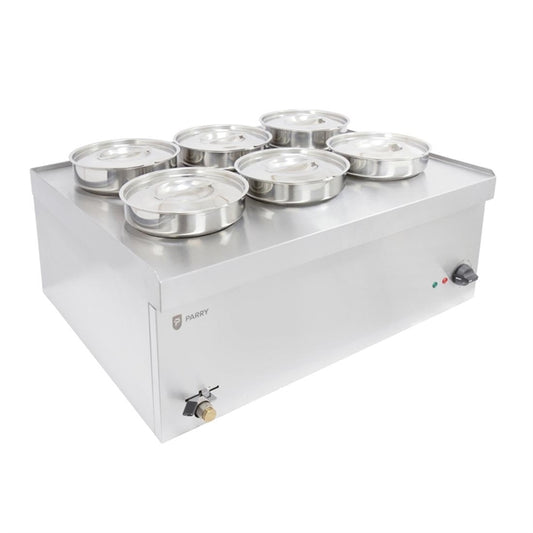 Parry 6 Pot Bain Marie NPWB6 gm763