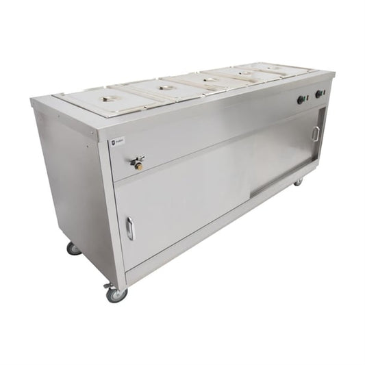 Parry Bain Marie Topped Mobile Hot Cupboard HOTBM p_fa353