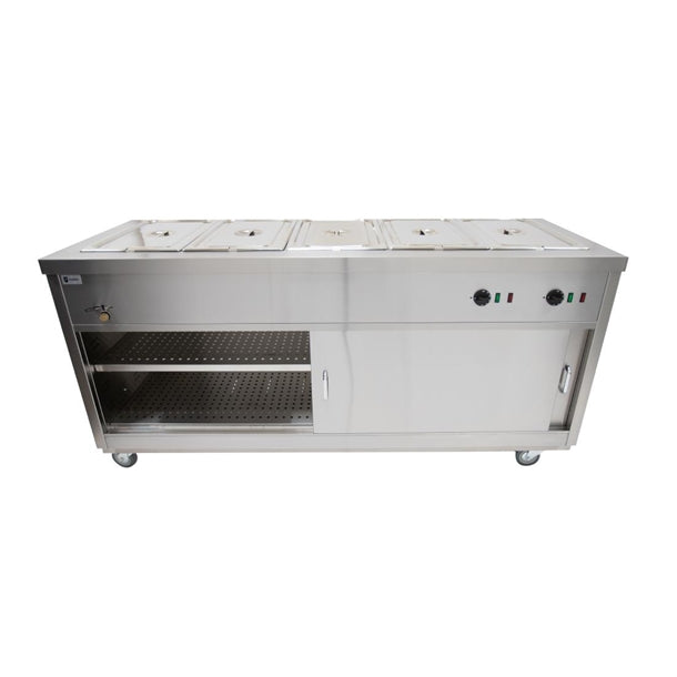 Parry Bain Marie Topped Mobile Hot Cupboard HOTBM p_fa353