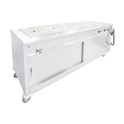 Parry Mobile Servery with Bain Marie Top MSB p_fa359