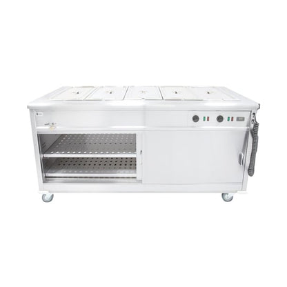 Parry Mobile Servery with Bain Marie Top MSB p_fa359