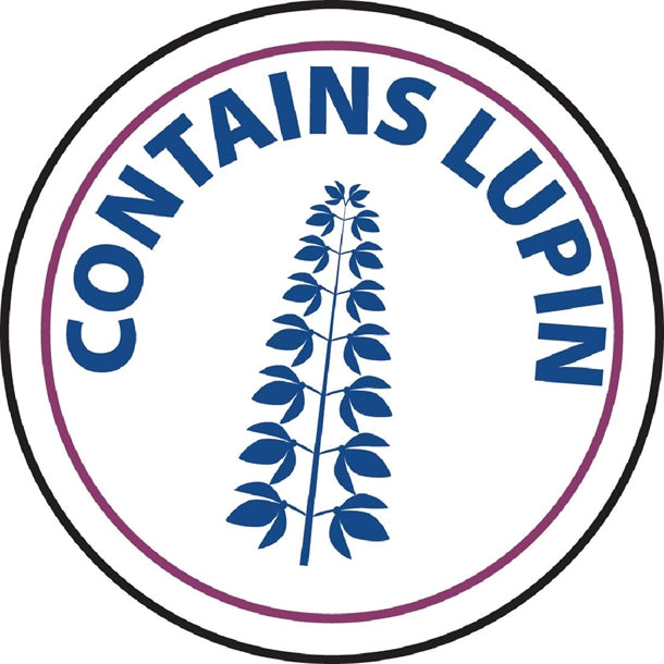 Vogue Food Allergen Label Lupin (1000 Pack) gm808