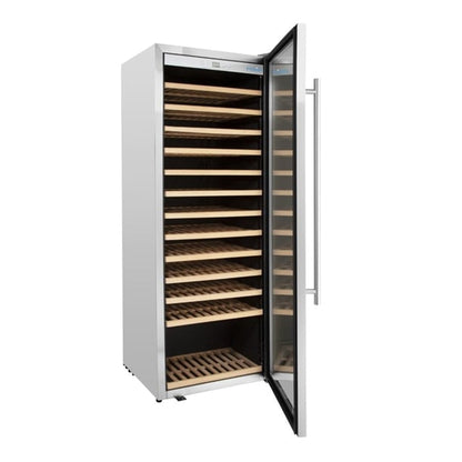 Polar G-Series Single Zone Wine Fridge Stainless Steel 118 bottles gm888