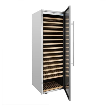 Polar G-Series Single Zone Wine Fridge Stainless Steel 187 bottles gm889