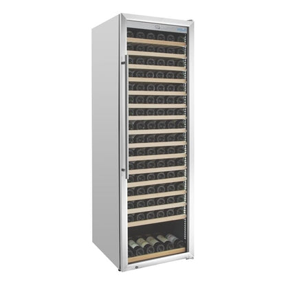 Polar G-Series Single Zone Wine Fridge Stainless Steel 187 bottles gm889