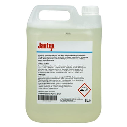 Jantex Pro Hard Water Dishwasher Detergent 5Ltr gm981