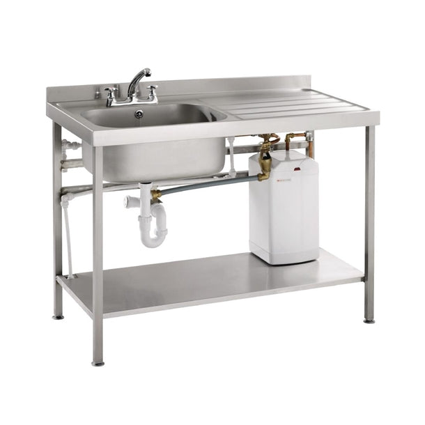 Parry Stainless Steel Fully Assembled Sink Right Hand Drainer p_gm998