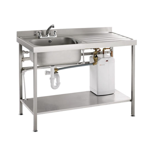 Parry Stainless Steel Fully Assembled Sink Right Hand Drainer p_gm998
