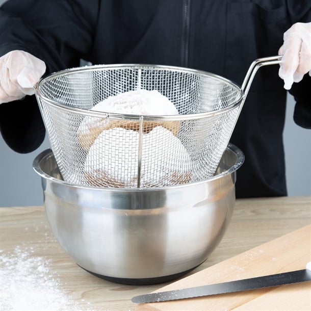 Vogue Stainless Steel Breading Basket 292mm gn920