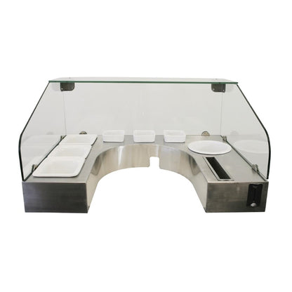 JM Posner Crepe Serving Station PA30317-3 gn959