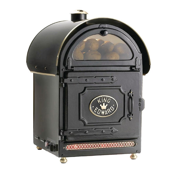 King Edward Large Potato Baker Black PB2FV/BLK gp265