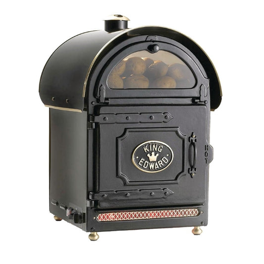 King Edward Large Potato Baker Black PB2FV/BLK gp265
