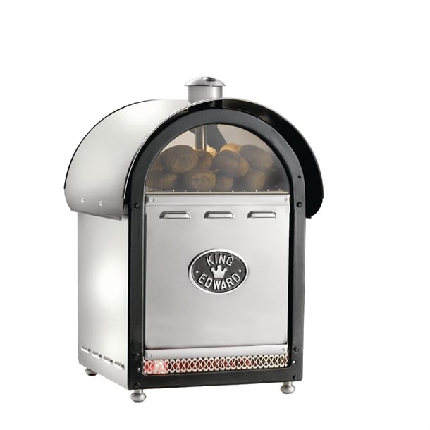 King Edward Large Potato Baker Stainless Steel PB2FV/SS gp267