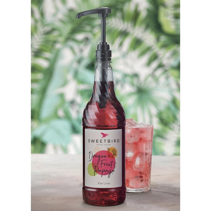 Sweetbird Dragonfruit and Papaya Syrup 1Ltr gp393