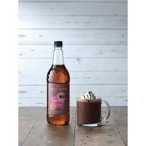 Sweetbird S'mores Syrup 1Ltr Bottle gp397