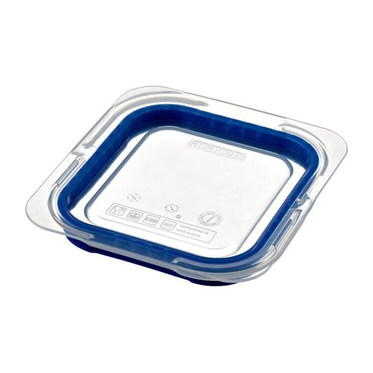 Araven ABS Lid Blue GN 1/6 gp573