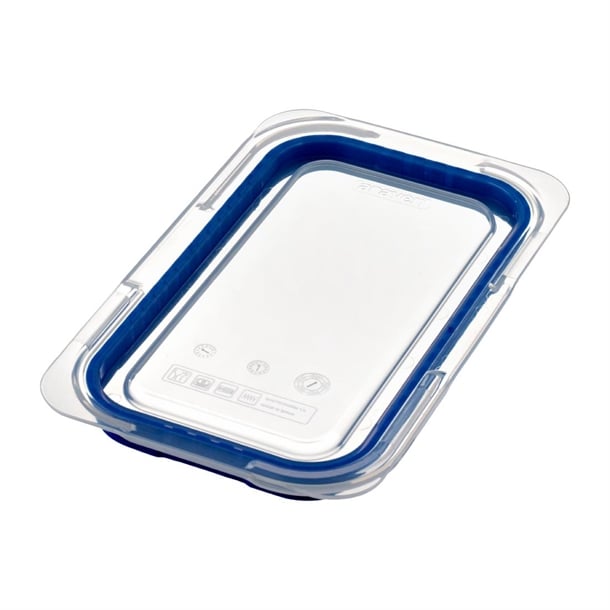 Araven ABS Lid Blue GN 1/4 gp577