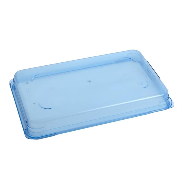 Araven ABS Food Storage Container Blue GN 1/1 65mm gp588