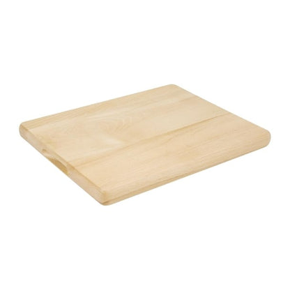 Vogue Beech Chopping Board Medium 380x305x30mm gp758