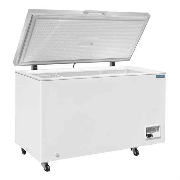 Polar G-Series Chest Freezer with Stainless Steel Lid 378Ltr gp897