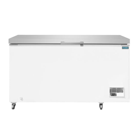 Polar G-Series Chest Freezer with Stainless Steel Lid 378Ltr gp897