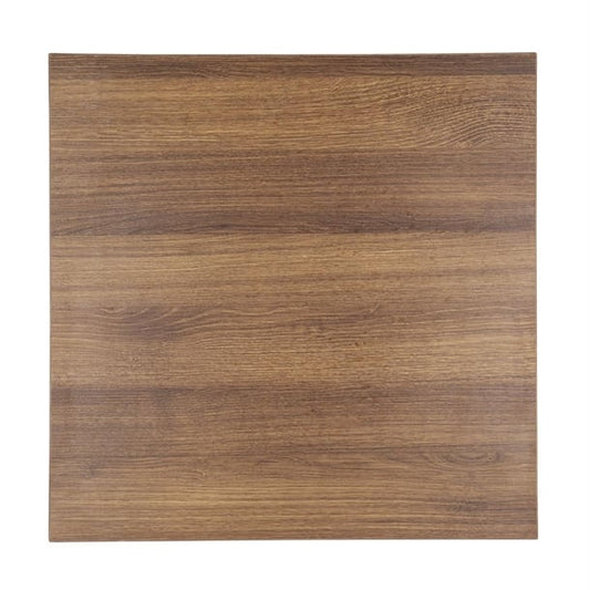 Bolero Pre-drilled Square Tabletops Rustic Oak p_gr324
