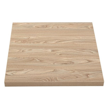 Bolero Pre-drilled Square Tabletops Antique Natural p_gr325