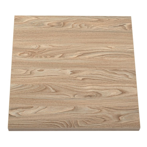 Bolero Pre-drilled Square Tabletops Antique Natural p_gr325