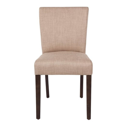 Bolero Contemporary Dining Chair Natural (2 Pack) gr367