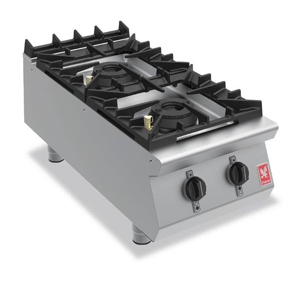 Falcon F900 Two Burner Countertop Boiling Hob Gas G9042 p_gr400