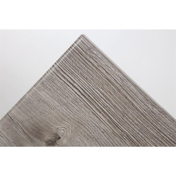 Werzalit Rectangular 1100x700mm Table Top Ponderosa Grey gr651