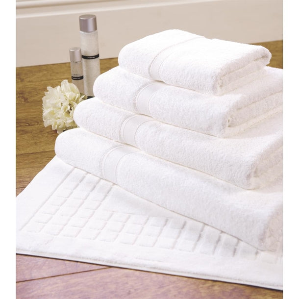 Mitre Luxury Savanna Hand Towel White hr084