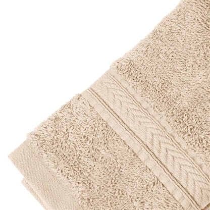 Mitre Essentials Nova Face Cloth Beige (10 Pack) hb624