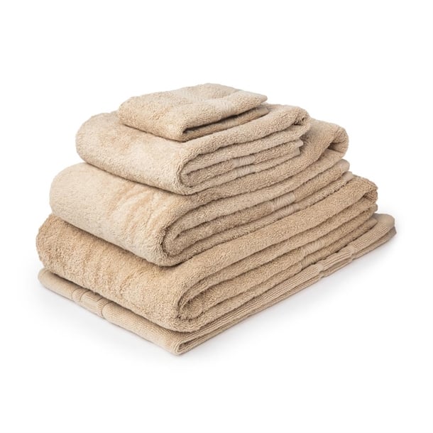 Mitre Essentials Nova Face Cloth Beige (10 Pack) hb624