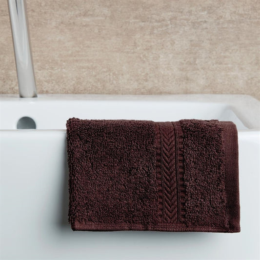 Mitre Essentials Nova Towels Chocolate p_gw352
