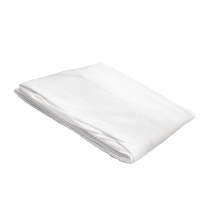 Mitre Luxury Luxor Round Tablecloth White p_hb558