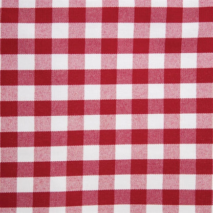 Gingham Polyester Napkins Red Check (10 Pack) hb580