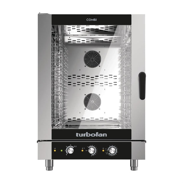 Blue Seal Turbofan Manual Electric Combi Oven 10x 1/1 GN EC40M10 hc005