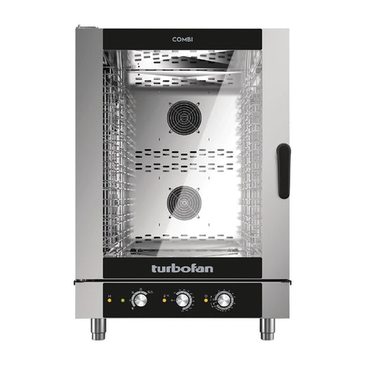 Blue Seal Turbofan Manual Electric Combi Oven 10x 1/1 GN EC40M10 hc005